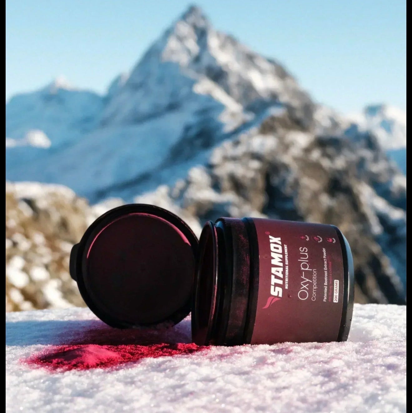 Stamox Patented Beetroot Extract Powder 200g | Train longer without burning out, Endurance & Recovery