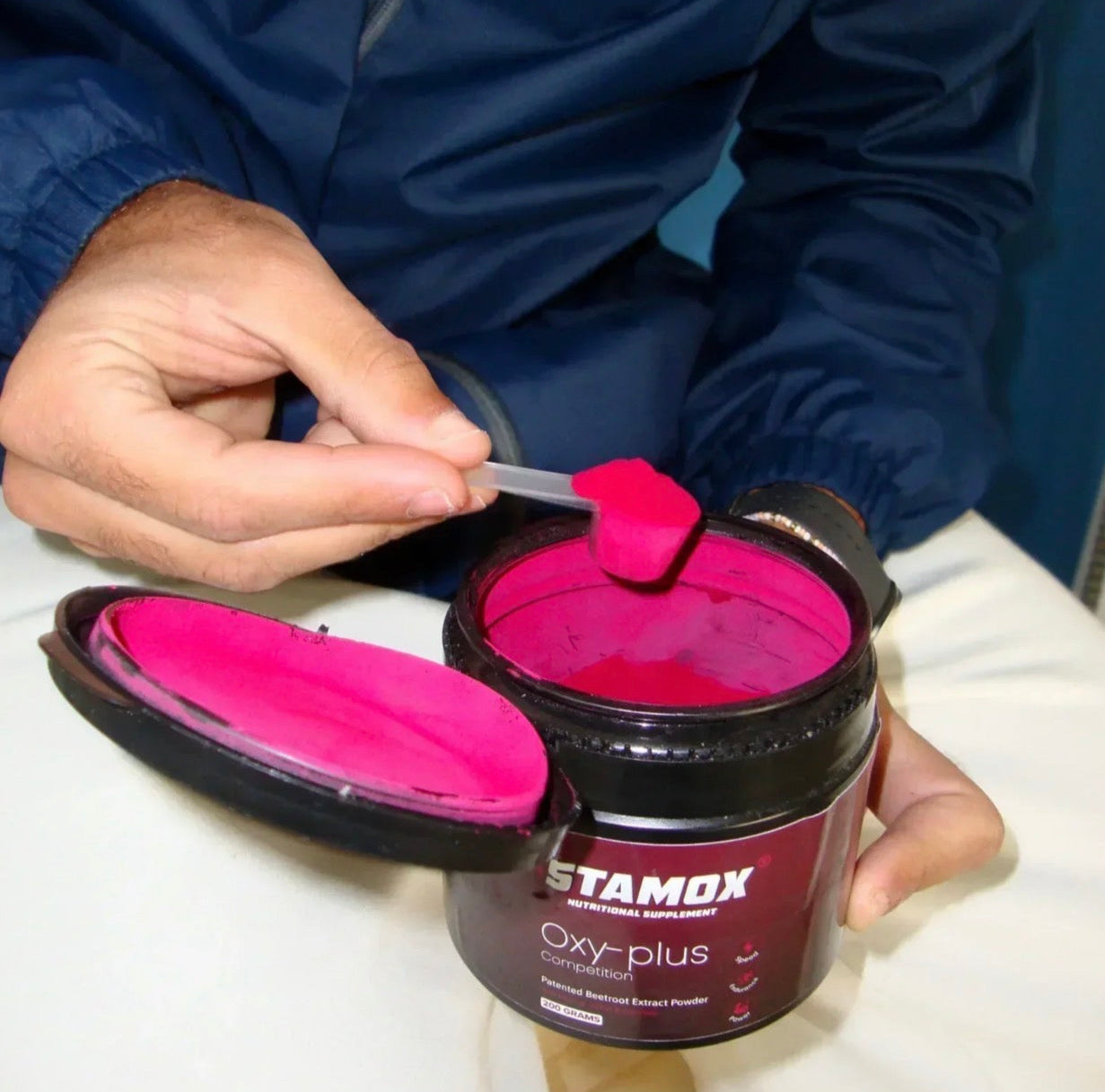 Stamox Patented Beetroot Extract Powder 200g | Train longer without burning out, Endurance & Recovery