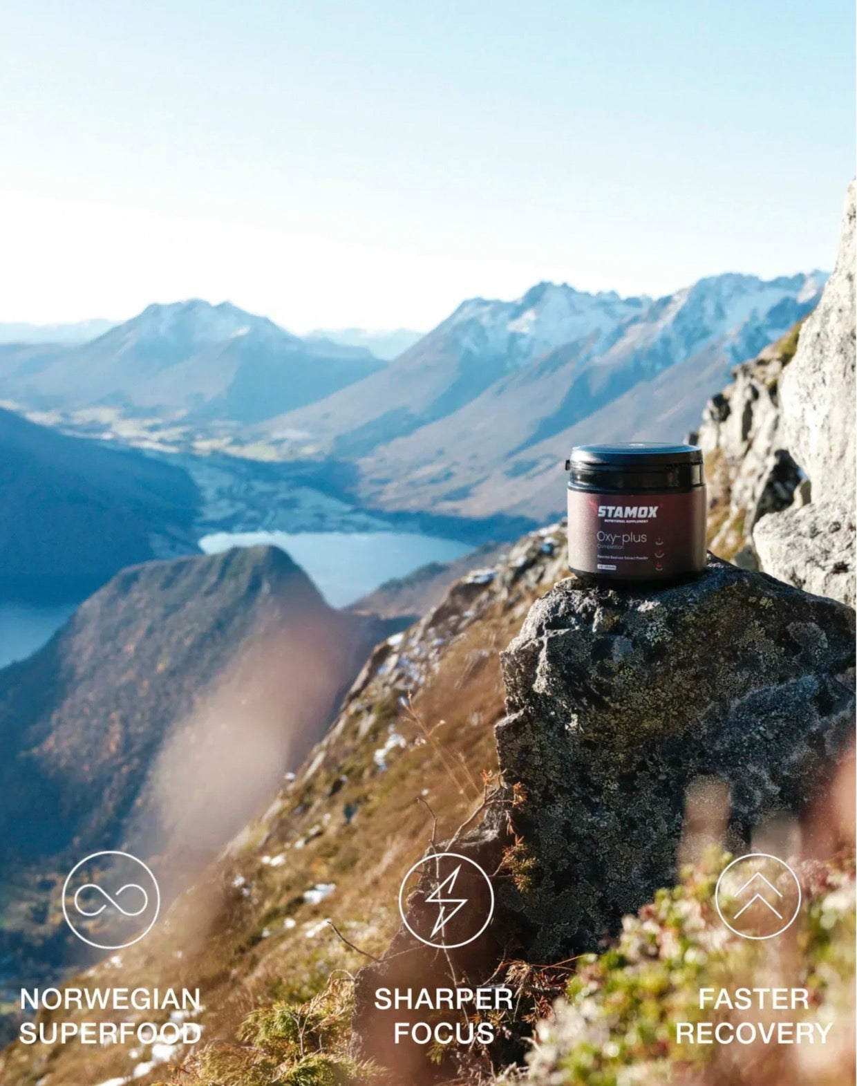 Stamox Patented Beetroot Extract Powder 200g | Train longer without burning out, Endurance & Recovery